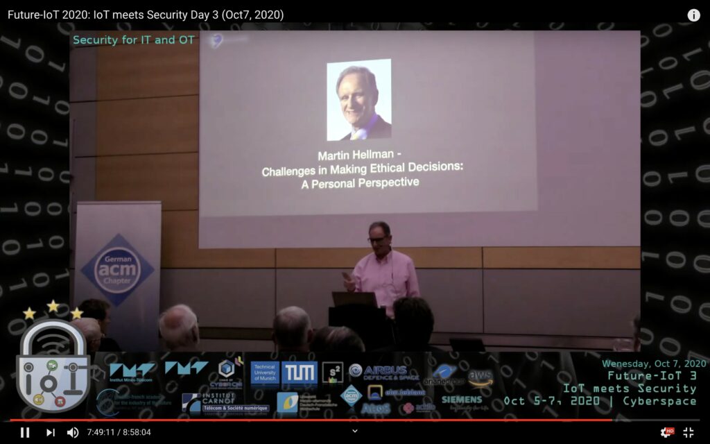 Future-IoT 2020: Day 3 – IoT, OT, you, and the ethics!