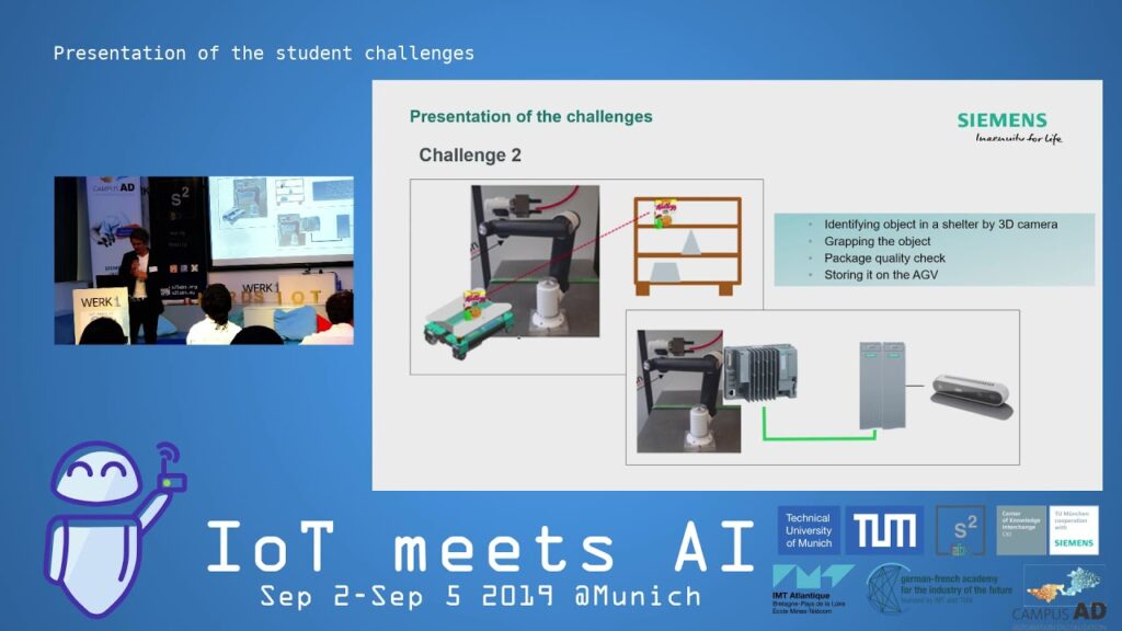 IoT meets AI 2019 – Presentation of the student challenges through the project teams